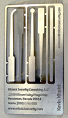 Kevin Mitnick's Business Card