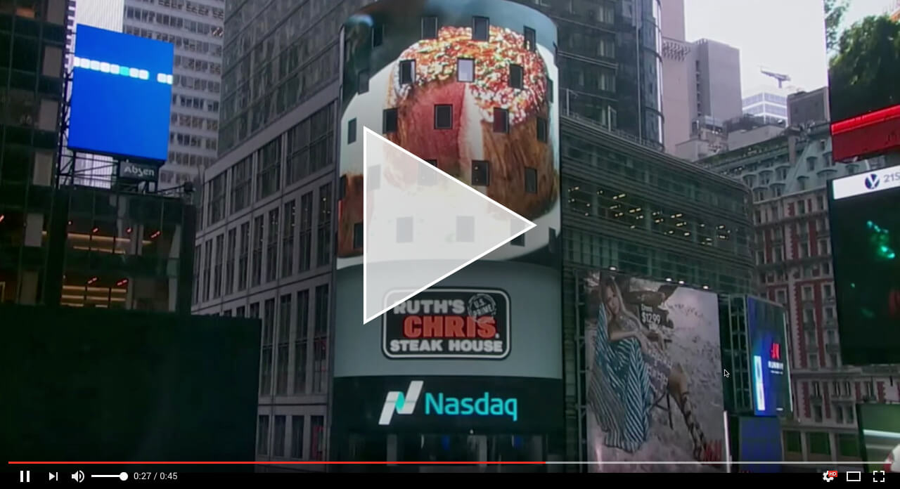 Youtube Of Ruth's Chris NASDAQ Video